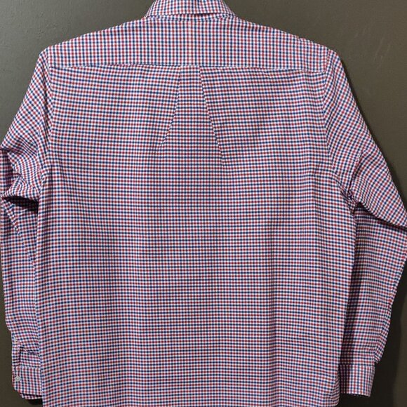 Ralph Lauren Red/White/Blue Plaid Long Sleeve Button Down Men's XXL - Picture 5 of 5